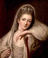 Miss Davis as a Bride