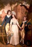 William, Mary Ann, and John De la Pole as Children