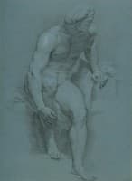 Study of a Seated Man