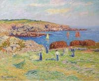 Hay Stacking at the Port of Doelan