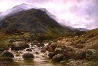 A Mountain Burn, Glen Shieldaig, Ross-shire