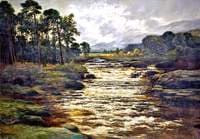 The River Dochert, at Killin, Perthshire