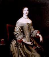 A Lady in a White Dress, with a Bouquet