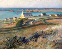 Port Blanc in Brittany