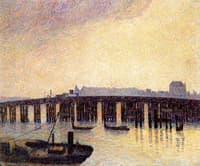 Old Chelsea Bridge, London