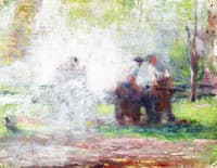 Study for 'The Smiths' (Compositional Sketch no.1)