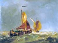Dutch Schuyts Beating out of the Scheldt
