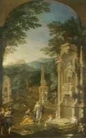 Allegorical Tomb of Joseph Addison (1642-1719), Essayist and Poet