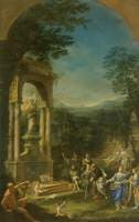 Allegorical Tomb of Thomas Wharton (1648-1715) Politician