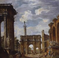 Caprice View with the Arch of Constantine and other Roman Ruins