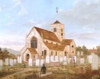 St Martin's Medieval Church, Dorking, Surrey