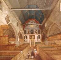 St Martin's Medieval Nave, Dorking, Surrey