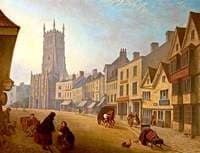 The 'Sun Inn' in Cirencester Market Place, Gloucestershire