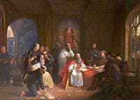 The Surrender of Cirencester Abbey, Gloucestershire, 1539