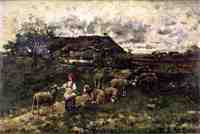 A Shepherdess and Her Flock