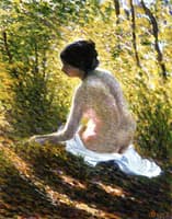 Lady in the Forest