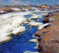 The Breaking Up of the Ice, Arthabaska