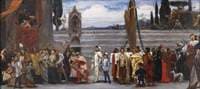 Sketch for 'Cimabue's Celebrated Madonna is Carried in Procession through the Streets of Florence