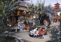 Glimpse into the Pleasure Quarters, Yoshiwara