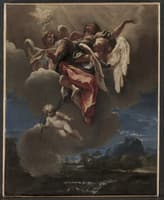 Study for "The Apotheosis of a Saint"