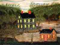 Houses by a Stream, Lambertville