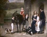 The Reverend Nathaniel Bond, and His Family