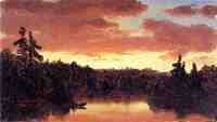 Sunset on Lake George