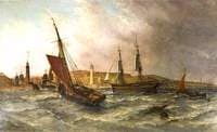 Sunderland Harbour in 1854