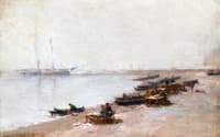 Fishermen on the Beach