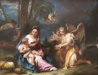 Madonna and Child with Angels