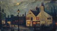 Red Cow Inn at Night