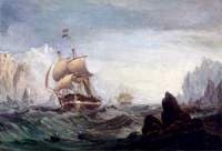 The Expedition Entering Baffin Bay in Search of John Franklin