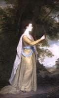 Elizabeth Delaval, Later Lady Audley, Playing a Lyre in a Landscape