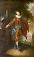 John Delaval, as an Archer, with a Black Page