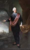 John Hussey Delaval, Bt, Later Lord Delaval, in Van Dyck Dress