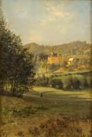 Summer Landscape with Castle