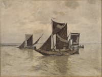 Fishing Boats on the Rhine