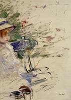 Little Girl in a Garden