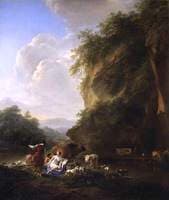 Landscape with Nymphs and Satyrs
