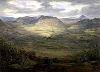 Hilly Landscape; South View of Ankobar