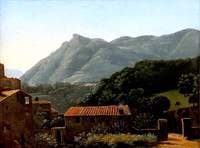 View of the Valley of the Arno from Vallombrosa, Early Morning