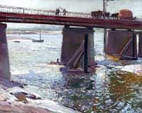 Bridge at Étaples, France