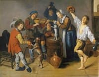 Children Playing and Merrymaking