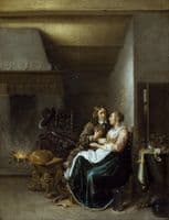 Couple in an Interior