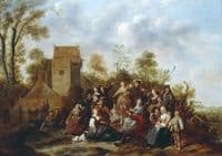 Peasants Merrymaking Out-of-Doors