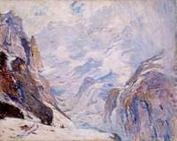 Mountain Landscape: Study for 'Wengen Heights'