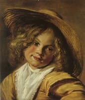 Girl with Straw Hat