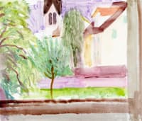 View of a Churchyard
