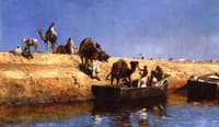 The Camel Transport, Morocco