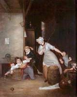 A Dame Scolding Naughty Children